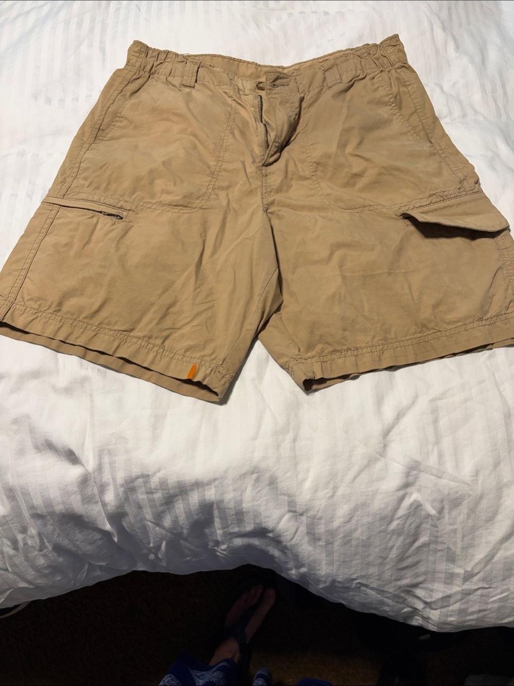 Outdoor Life Men's Cargo Shorts in Tan